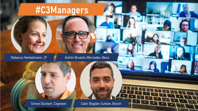 Cross-Company Community Managers Meetup - #C3Managers - die Gastgebenden