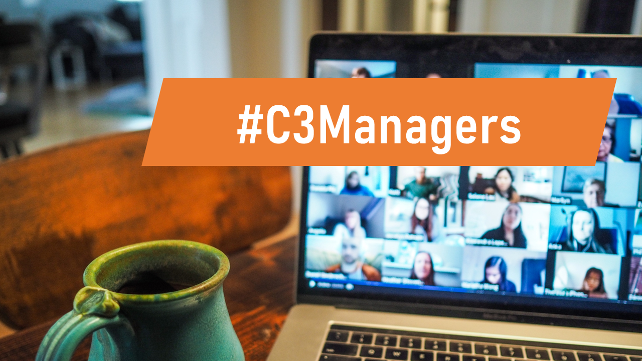 The hosts of the Cross-Company Communtiy Managers Meetup are Rebecca Henkelmann (ZF), Bogdan Calin Suetan (Bosch, Simon Dückert (Cogneon), Achim Brueck (Mercedes-Benz).