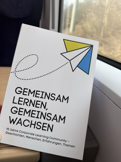 Mit #CLCBuch „Gemeinsam lernen & wachsen“ unterwegs im Zug
