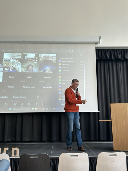 Harald Schirmer wirbt für Mastodon. 